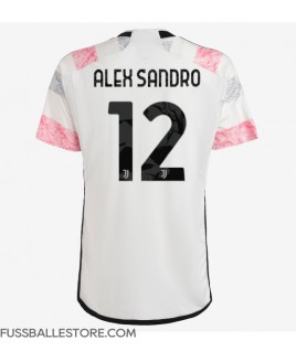 Günstige Juventus Alex Sandro #12 Auswärtstrikot 2023-24 Kurzarm
